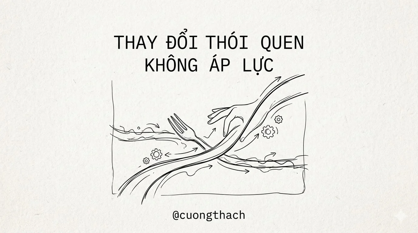 Làm thế nào để thay đổi thói quen mà không cần sức ép ý chí