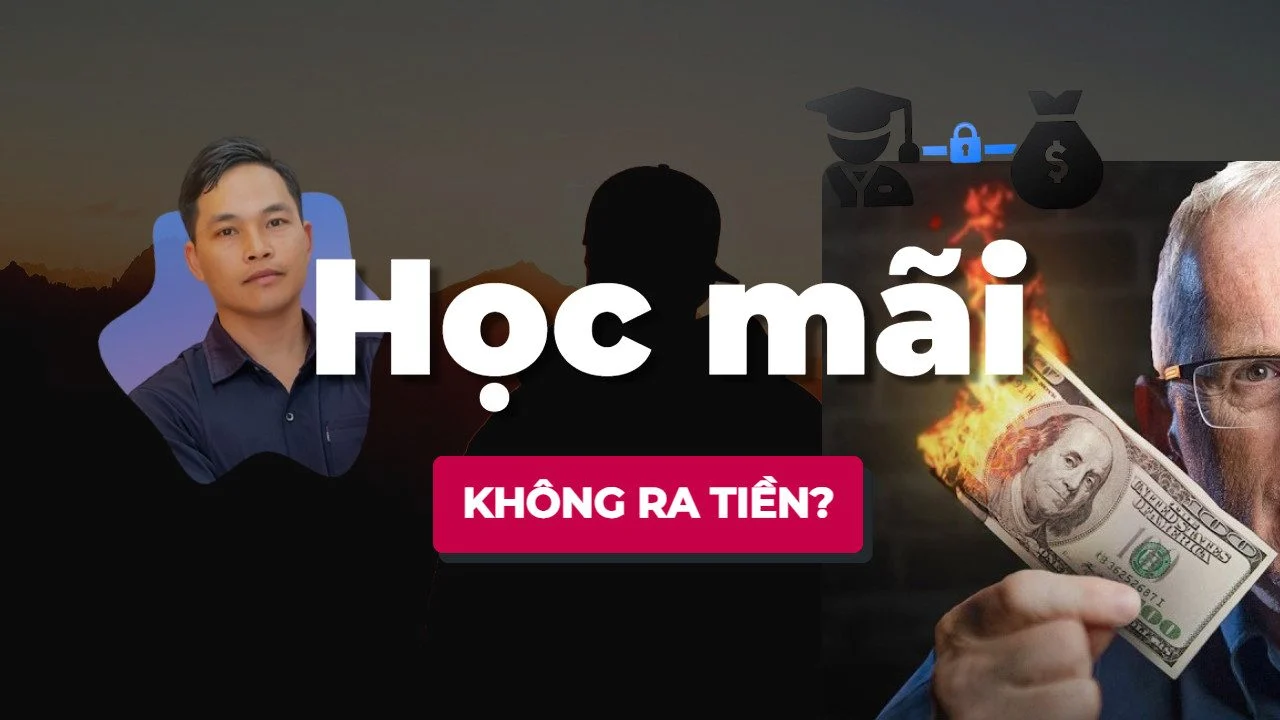 6 sai lầm khiến bạn học mãi không ra tiền từ khóa học online