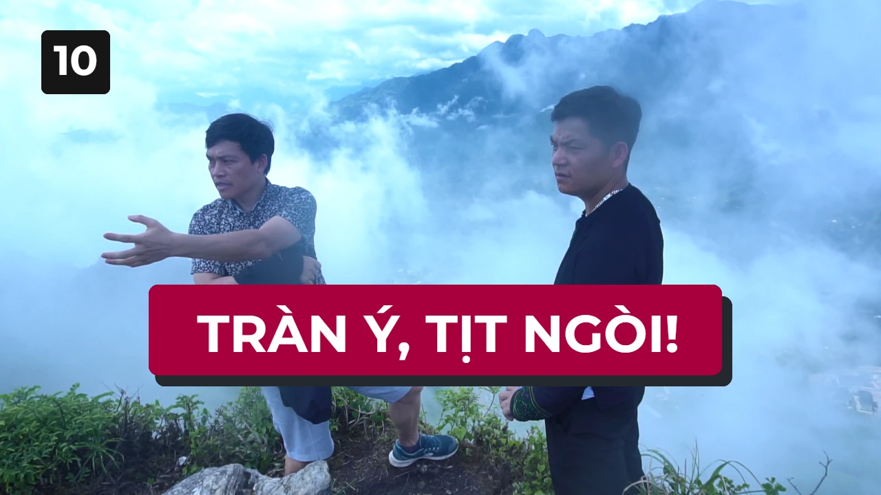 10. Đầu đầy chữ, Viết khô như ngói?