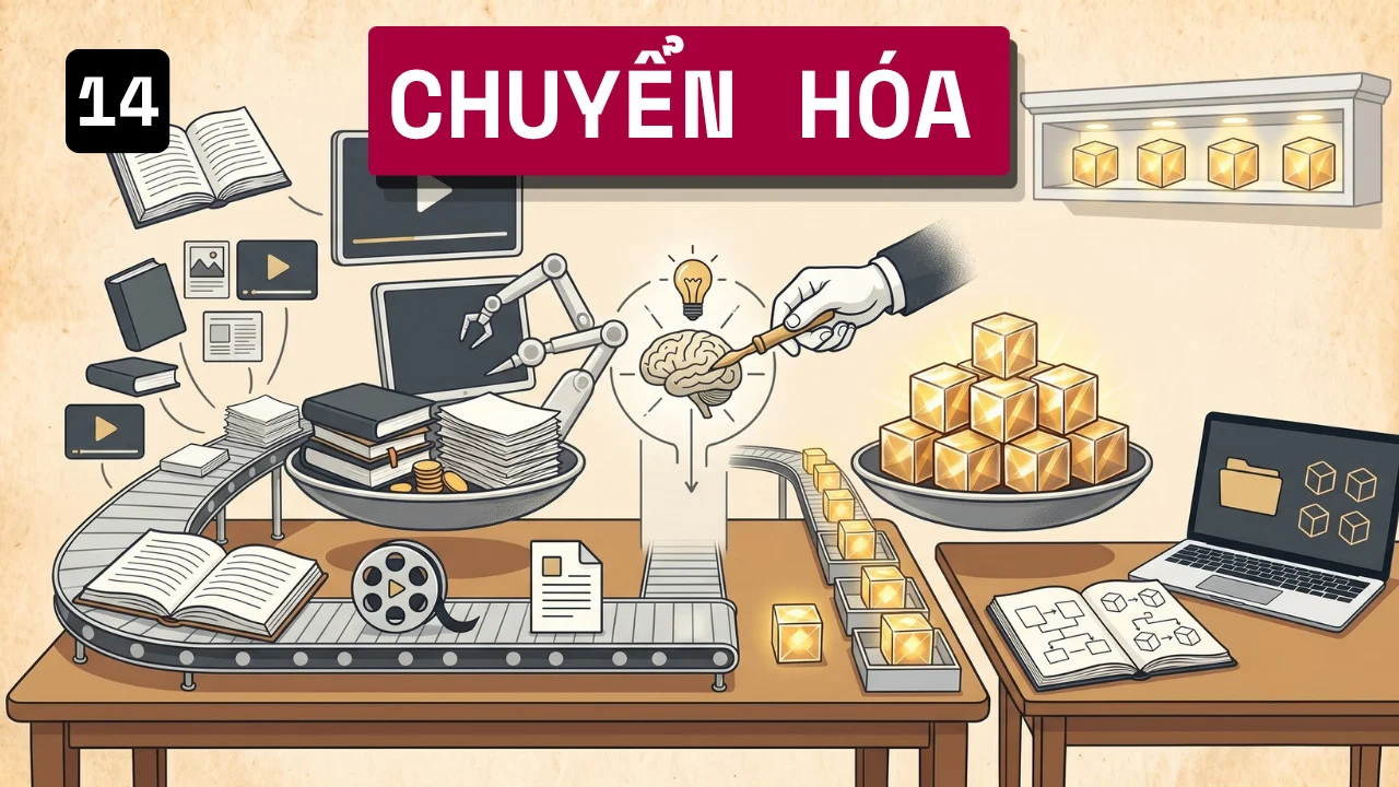 14. Chuyển hóa nội dung góp nhặt thành tài sản số với AI